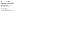 Tablet Screenshot of marcygoldberg.com